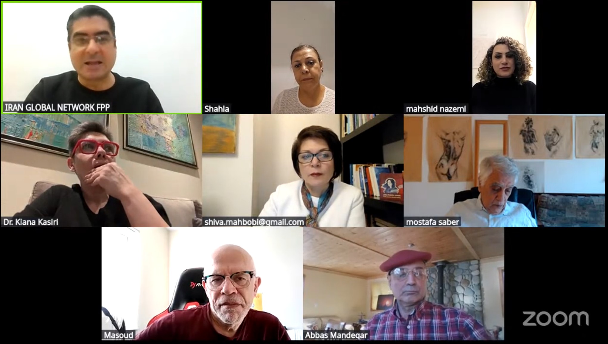 ویدئو : سی و سومین نشست شبکه جهانی برای آزادی زندانیان سیاسی و عقیدتی در ایران